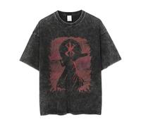 Maglietta Berserker Guts Casca Griffith Anime Merch Lavate Maniche Corte Magliette Regali Ragazzi Ragazze Uomini Donne