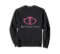 Maglietta Best Friends Forever Linked Heart Love My BFF Bestie Felpa