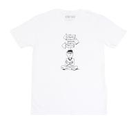 Maglietta Bianca Di Star Trek Spock "Nulla Di Irreale Esiste" | Grande