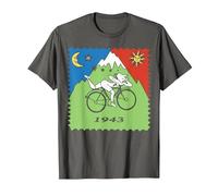 Maglietta Bicycle Day 1943 LSD Acid Hofmann Trip Maglietta