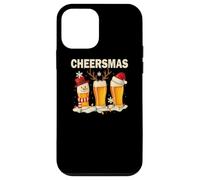 Maglietta Birra di Natale Cheersmas Divertente Bevuta Alcol Custodia per iPhone 12 mini