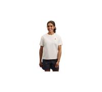 Black Diamond Dragon Short Sleeve T-shirt Bianco S Donna