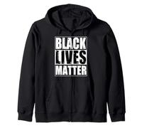 Maglietta Black Lives Matter Felpa con Cappuccio