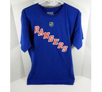 Maglietta Blu Adidas Da Giocatore Jimmy Vesey #26 New York Rangers Per Uomo L