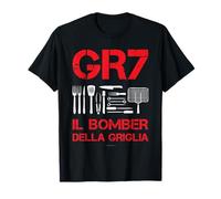 Maglietta Bomber Della Griglia GR7 Regalo Grigliatore Maglietta