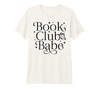 Maglietta Book Club Babe Book Lover Maglietta Premium