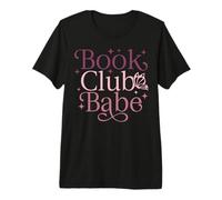 Maglietta Book Club Babe Book Lover Maglietta Premium