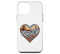 Maglietta Brooklyn Vintage Heart - Souvenir retrò del NYC Bridge Custodia per iPhone 12 mini