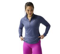 Maglietta Brooks Dash 1/2 Zip 3.0 Manica Lunga Blu, Taglia XS.