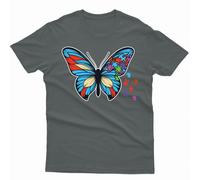 Maglietta Butterfly Autism Awareness Day Promoting Love and Acceptance #AD