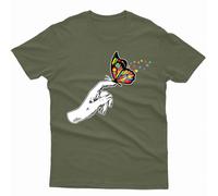 Maglietta Butterfly Autism Awareness Day Promoting Love and Acceptance #AD1