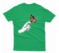 Maglietta Butterfly Autism Awareness Day Promoting Love and Acceptance #AD1