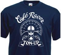 Maglietta Caffè Racer Tono Up BSA Triumph Triton Guzzi Ducati BMW Harley Biker