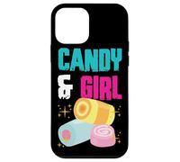 Maglietta Candy Girl Carina Arcobaleno Zucchero Filato Custodia per iPhone 12 mini