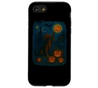 Maglietta Cane Halloween Notte Stellata Van Gogh Custodia per iPhone SE (2020) / 7/8