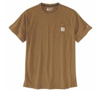 Maglietta Carhartt Force Pocket S/S Carhartt® marrone taglia XL