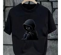 maglietta casual a maniche corte con scollo a giro, con stampa grafica di Dark Souls, per uomo, primavera/estate L,M,S,XL,XXLHalloweenTessuto in maglia