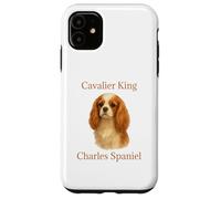 Maglietta Cavalier King Charles Spaniel adorabile cane carino Custodia per iPhone 11