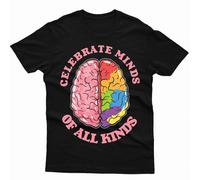 Maglietta Celebrate Minds Autism Awareness Day Promoting Love and Acceptance #AD