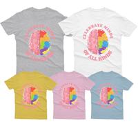Maglietta Celebrate Minds Autism Awareness Day Promoting Love and Acceptance #AD