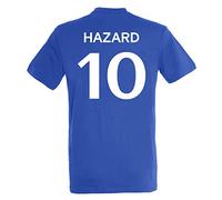 Maglietta Chelsea Eden Hazard - Collezione ufficiale Chelsea FC, taglia uomo, Uomo, blu, X-Large