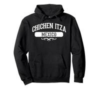 Maglietta Chichen Itza Mexico Felpa con Cappuccio