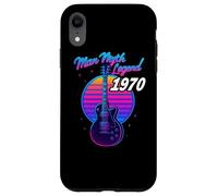 Maglietta Chitarra Elettrica Retrò Compleanno 1970 Musicista Custodia per iPhone XR