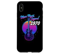 Maglietta Chitarra Elettrica Retrò Compleanno 1970 Musicista Custodia per iPhone XS Max