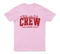 Maglietta Christmas Crew Making Memories Unisex Regalo Retrò Stagionale...
