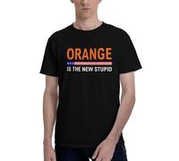 Maglietta Classica Estiva Orange is The New Stupid