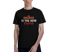 Maglietta Classica Estiva Orange is The New Stupid