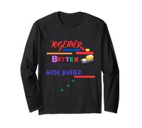 Maglietta colorata con scritta "Better Together With Butter", idea regalo Maglia a Manica