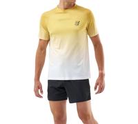 Maglietta Compressport Performance SS Giallo Bianco, Taglia XL