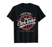 Maglietta con citazione del film "Save the Clock Tower" Maglietta
