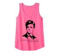 Maglietta con Citazione di Arthur Rimbaud Canotta