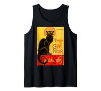 Maglietta con gatto nero Le Chat Noir The Black Cat Tee Canotta