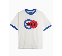 Maglietta con grafica Pleasures x Oasis 1996 Ringer per uomo