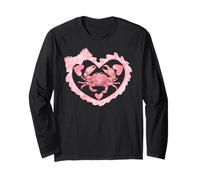 Maglietta con Granchio, Granchio, baracca, Granchio, Amante del Granchio, Stile retrò Maglia a Manica