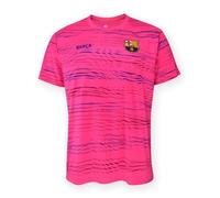 Maglietta con Licenza FC BARÇA Training Waves Fuchsia - Taglia S per Adulti