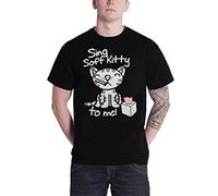 Maglietta con licenza ufficiale TBBT Sing Soft Kitty To Me (nero), Nero , 3XL