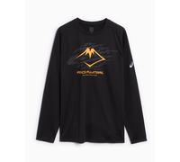 Maglietta con logo a maniche lunghe ASICS Fujitrail per uomo Ref. 2011D391-001 Colore Nero Taglia XS