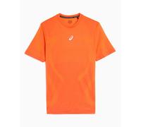 Asics Road Seamless Short Sleeve T-shirt Arancione S Uomo