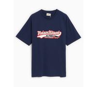Autry Action Shoes X MAISON KITSUNE MAIN TEE men Shortsleeves blue in taglia:L