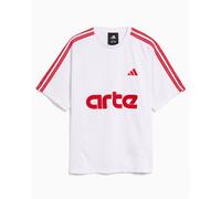 Maglietta con logo Relaxed adidas Originals x Arte Antwerp per uomo Ref. KD9315 Colore Bianco Taglia L