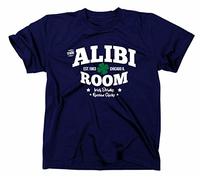 Maglietta con logo The Alibi Room Bar Fan blu navy M