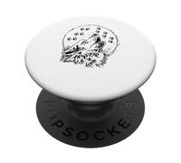 Maglietta con lupo per uomini, bambini, ragazzi, lupi ululanti lupi divertenti PopSockets PopGrip Adesivo
