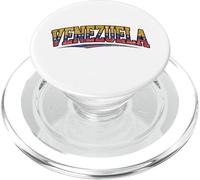 Maglietta con mappa del Venezuela, souvenir con bandiera venezuelana e simboli PopSockets PopGrip per MagSafe