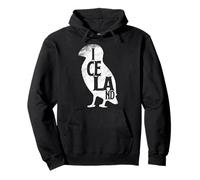 Maglietta con mappa dell'Islanda con puffin d'amore, idea regalo Felpa con Cappuccio