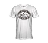 Maglietta con marchio west coast choppers death glory bianco West coast choppers