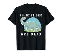 Maglietta con motivo "All My Friends Are Dead" Maglietta